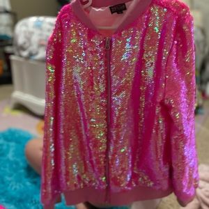 JoJo Susa sparkle suit pants 7/8 and too size 10/12 girls